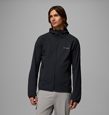 Arctic Crest II Kapüşonlu Tam Fermuarlı Erkek Polar Üst