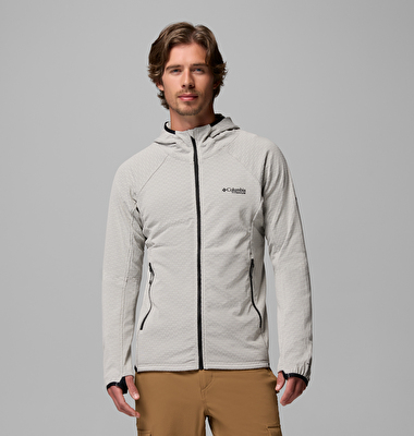 Arctic Crest II Kapüşonlu Tam Fermuarlı Erkek Polar Üst