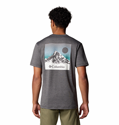 Kwick Hike Back Graphic Erkek Teknik Kısa Kollu T-Shirt