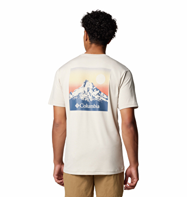 Kwick Hike Back Graphic Erkek Teknik Kısa Kollu T-Shirt