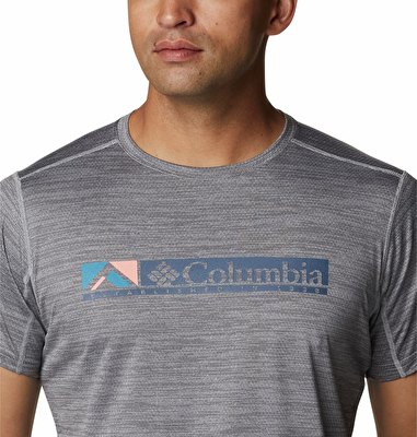 Alpine Chill Zero Graphic Erkek Teknik Kısa Kollu T-Shirt