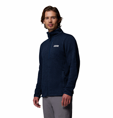 Sweater Weather Tam Fermuarlı Erkek Polar Üst