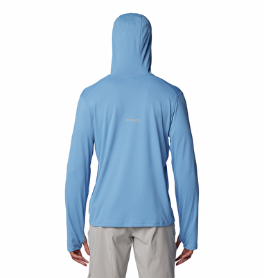 Summit Valley Kapüşonlu Erkek Teknik Uzun Kollu T-Shirt
