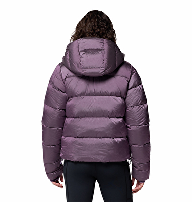 Amaze Puff Kapüşonlu Kadın Kaz Tüyü Mont