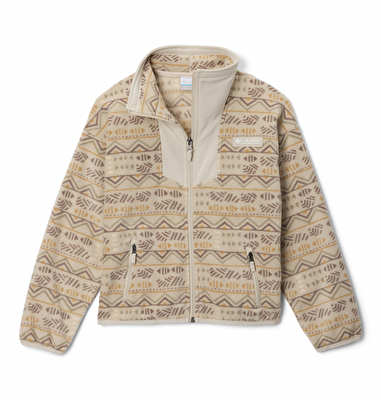 Sequoia Grove Printed Tam Fermuarlı Çocuk Polar Üst