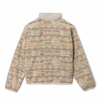 Sequoia Grove Printed Tam Fermuarlı Çocuk Polar Üst