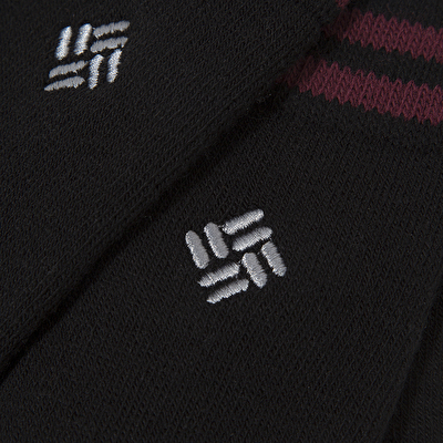 Lifestyle Thermal Crew Erkek Siyah 2'li Uzun Çorap