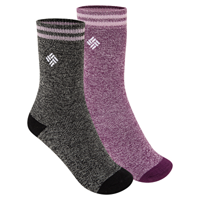 Lifestyle Thermal Crew Kadın 2'li Uzun Çorap