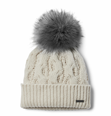 Boundless Days Cable Knit Pom Kadın Bere