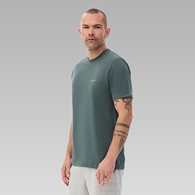 CSC M Basic Logo Brushed Erkek Kısa Kollu T-Shirt