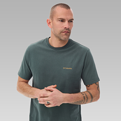 CSC M Basic Logo Brushed Erkek Kısa Kollu T-Shirt