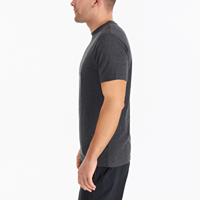 CSC M Basic Logo Brushed Erkek Kısa Kollu T-Shirt