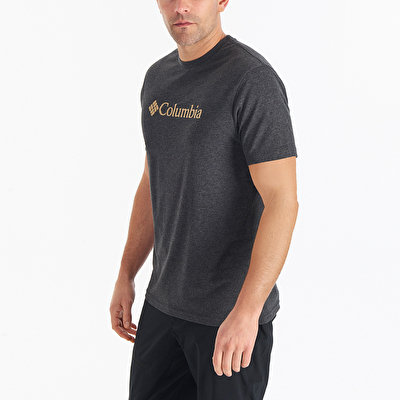 CSC M Basic Logo Brushed Erkek Kısa Kollu T-Shirt