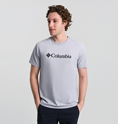 CSC M Basic Logo Brushed Erkek Kısa Kollu T-Shirt