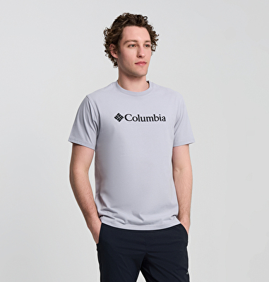 CSC M Basic Logo Brushed Erkek Kısa Kollu T-Shirt