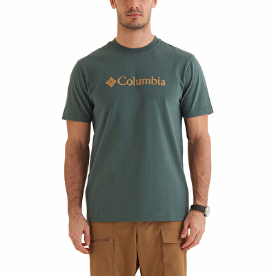 CSC M Basic Logo Brushed Erkek Kısa Kollu T-Shirt
