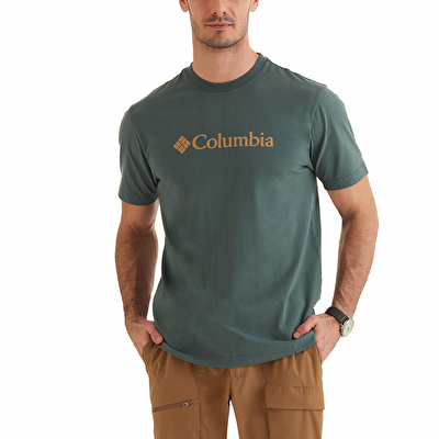 CSC M Basic Logo Brushed Erkek Kısa Kollu T-Shirt