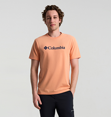 CSC M Basic Logo Brushed Erkek Kısa Kollu T-Shirt