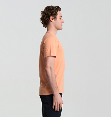 CSC M Basic Logo Brushed Erkek Kısa Kollu T-Shirt