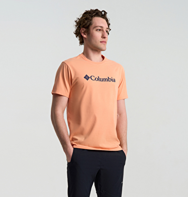 CSC M Basic Logo Brushed Erkek Kısa Kollu T-Shirt