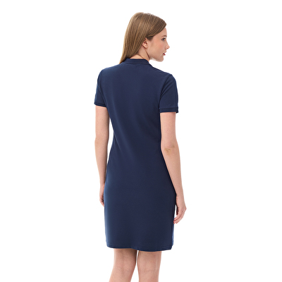 CSC Basic Polo Dress Kadın Kısa Kollu Elbise
