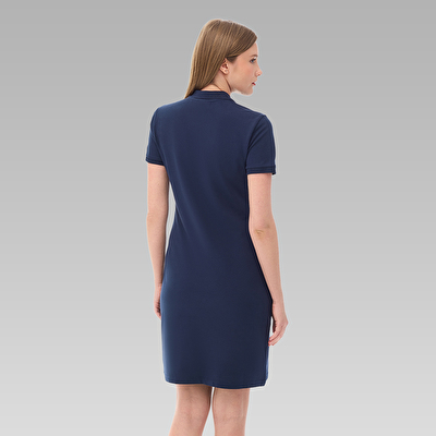 CSC Basic Polo Dress Kadın Kısa Kollu Elbise