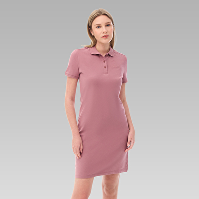 CSC Basic Polo Dress Kadın Kısa Kollu Elbise