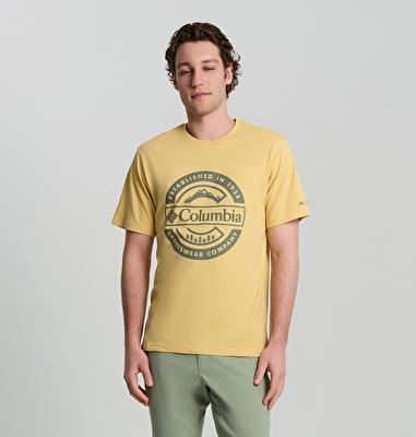 CSC Button Badge Erkek Kısa Kollu T-Shirt