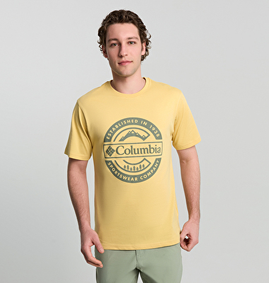 CSC Button Badge Erkek Kısa Kollu T-Shirt