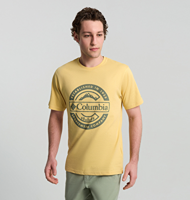 CSC Button Badge Erkek Kısa Kollu T-Shirt