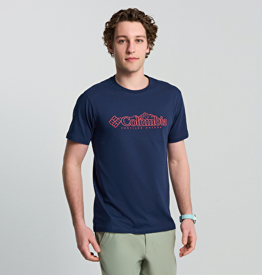 CSC Branded Peaks Erkek Kısa Kollu T-Shirt