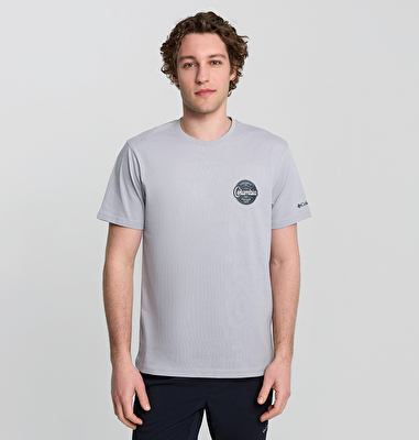 CSC Button Stamp Scripted Erkek Kısa Kollu T-Shirt