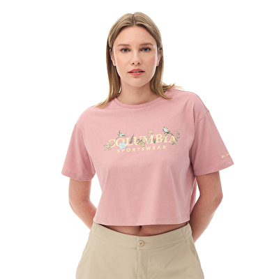 CSC Outback Crittters Crop Kadın Kısa Kollu T-Shirt