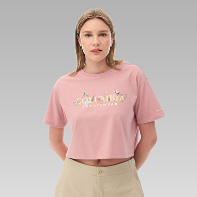 CSC Outback Crittters Crop Kadın Kısa Kollu T-Shirt