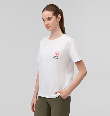 CSC Floral Run Kadın Kısa Kollu T-Shirt