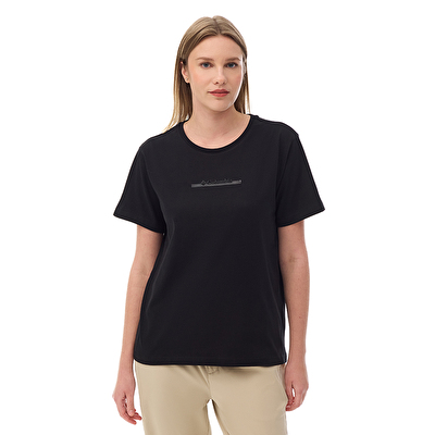 CSC Bar Split Graphic Kadın Kısa Kollu T-Shirt