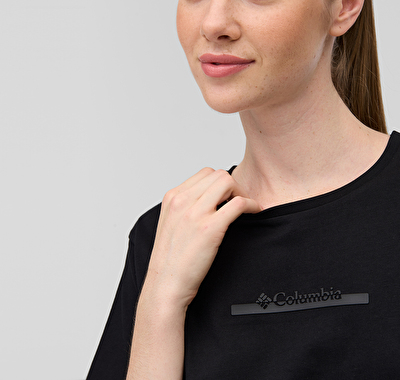 CSC Bar Split Graphic Kadın Kısa Kollu T-Shirt