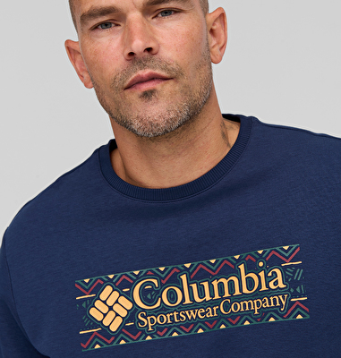 CSC Branded Blanket Crew Erkek Sweatshirt