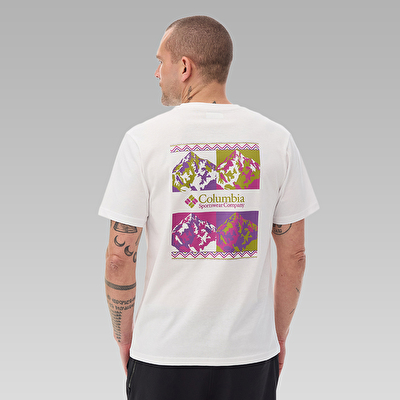 CSC Repeated Peaks Erkek Kısa Kollu T-Shirt