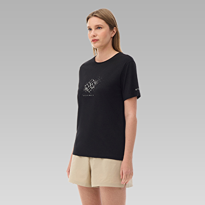 CSC Splattered Kadın Kısa Kollu T-Shirt