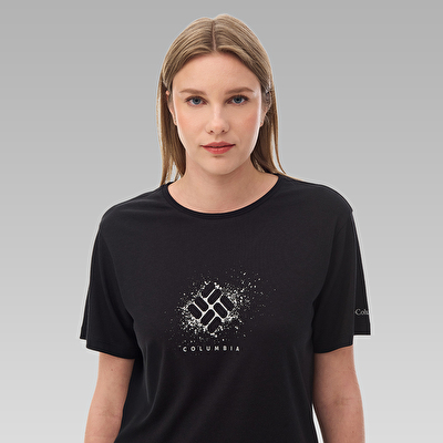 CSC Splattered Kadın Kısa Kollu T-Shirt