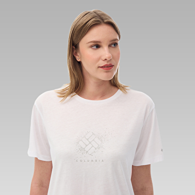 CSC Splattered Kadın Kısa Kollu T-Shirt