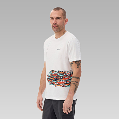 CSC PFG Vintage Fish Erkek Kısa Kollu T-Shirt