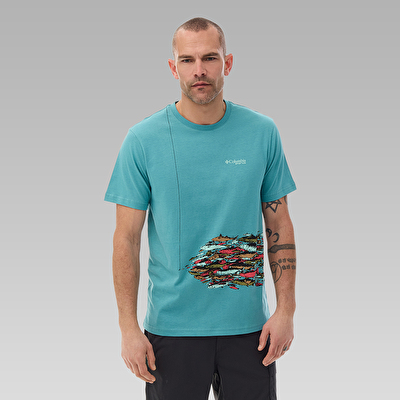 CSC PFG Vintage Fish Erkek Kısa Kollu T-Shirt