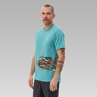 CSC PFG Vintage Fish Erkek Kısa Kollu T-Shirt