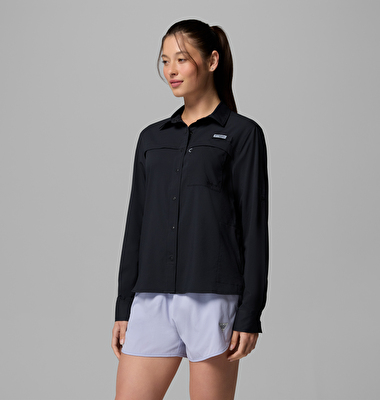PFG Castback Woven Kadın Uzun Kollu Gömlek