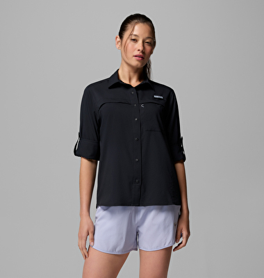 PFG Castback Woven Kadın Uzun Kollu Gömlek