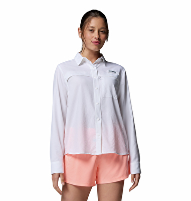 PFG Castback Woven Kadın Uzun Kollu Gömlek