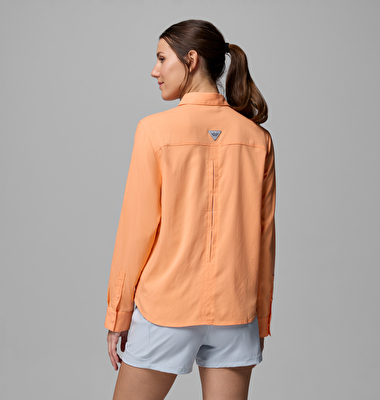 PFG Castback Woven Kadın Uzun Kollu Gömlek