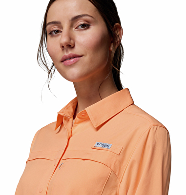 PFG Castback Woven Kadın Uzun Kollu Gömlek